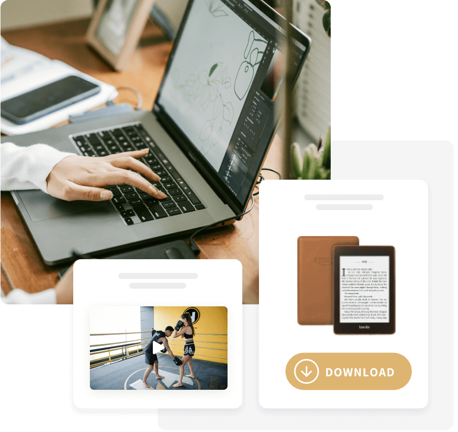 sell digital products - free website builder