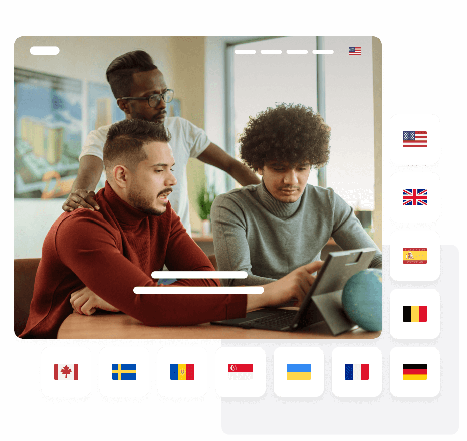multilingual website - free website builder