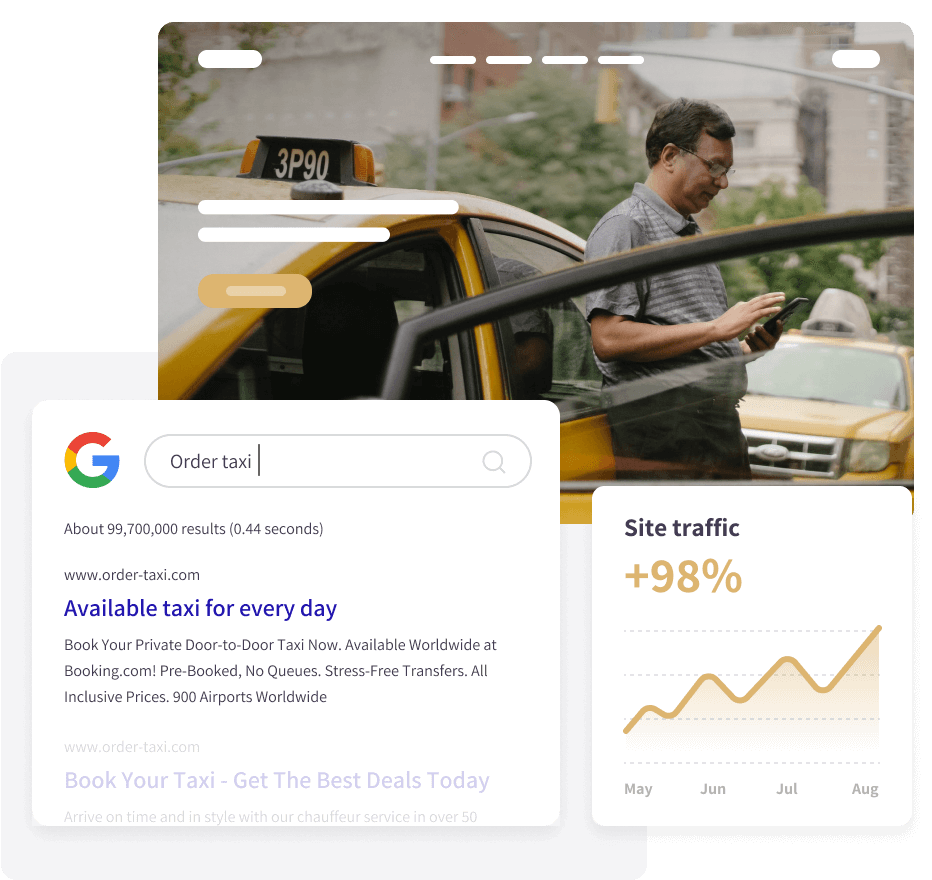 SEO - free website builder